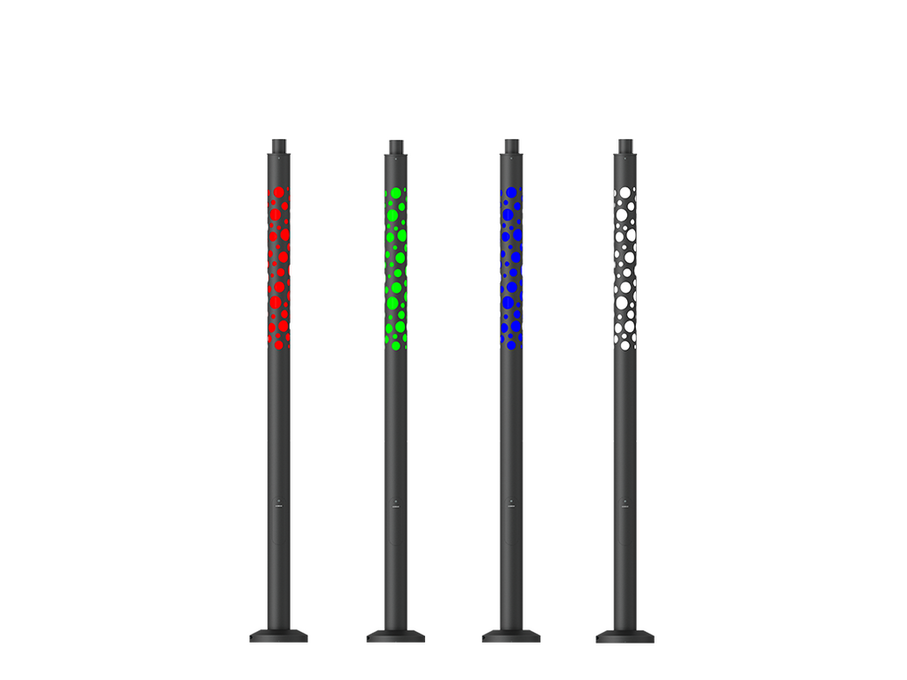 Graphic 1 - RGBW - 45 W - 3 m - Ø140 mm - Spigot: 76 mm
