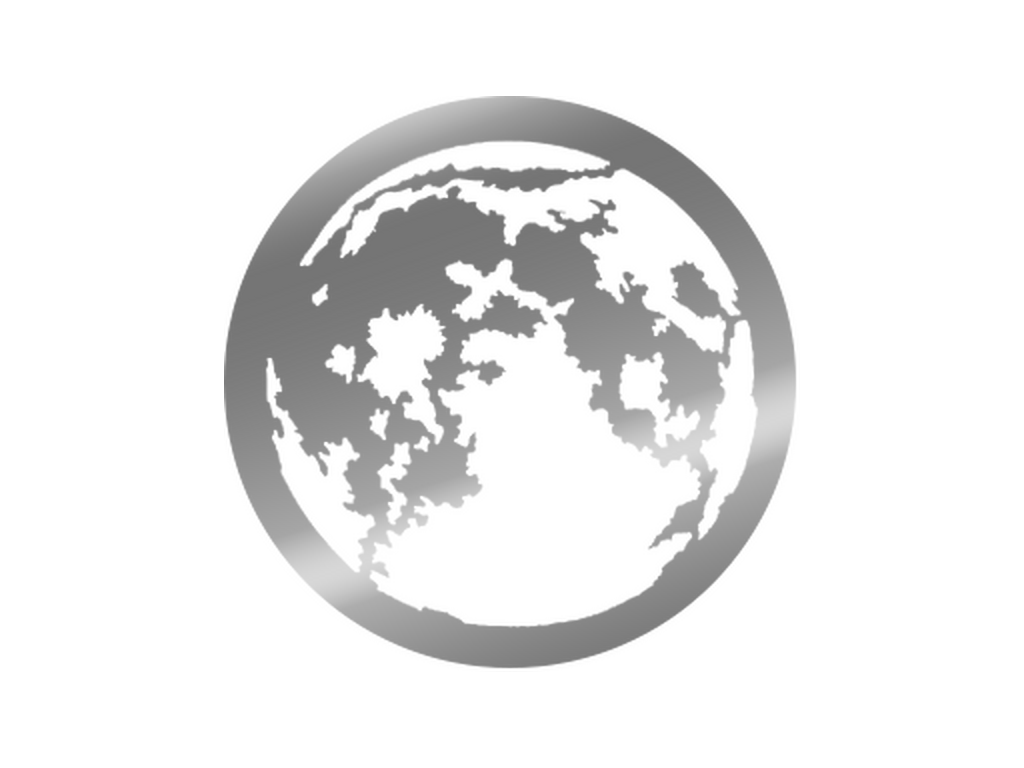 Moon - Metal gobo - M Size
