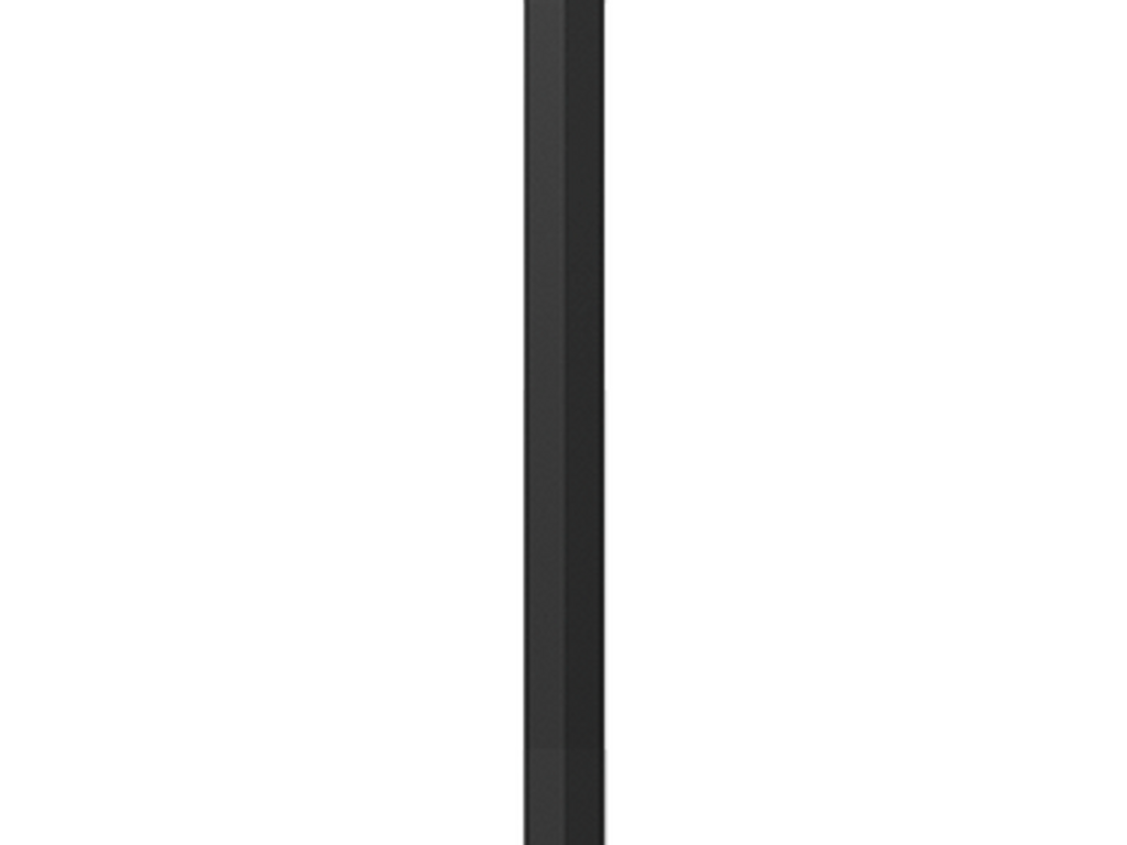 7 m - Square, straight galvanised steel pole for LIGHT LINEAR PT-X - 2 sides