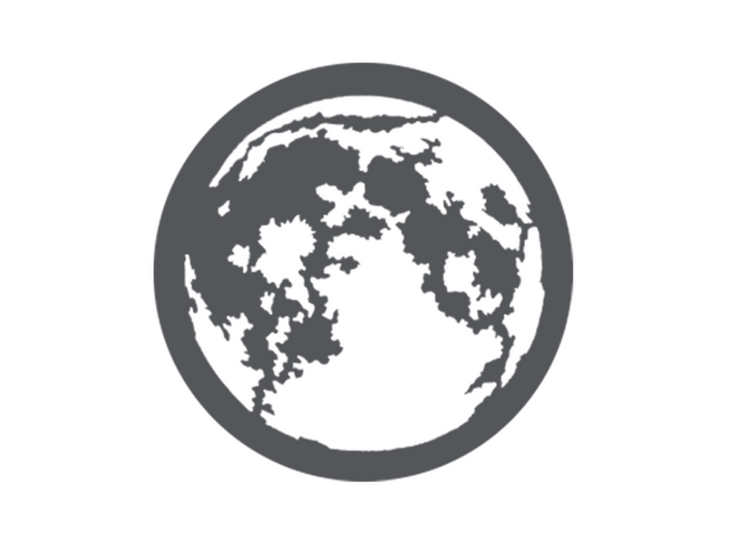 Moon - Glass gobo - E Size