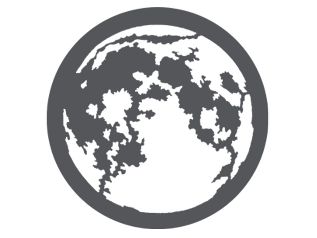 Moon - Glass gobo - M Size