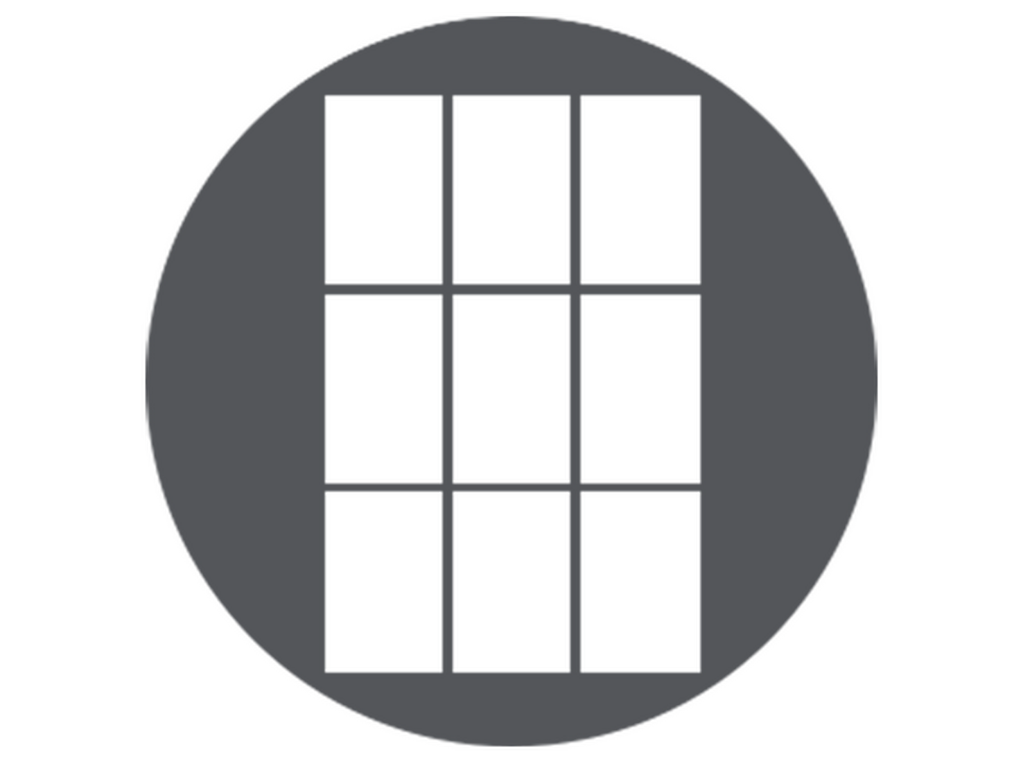 Window - Glass gobo - M Size