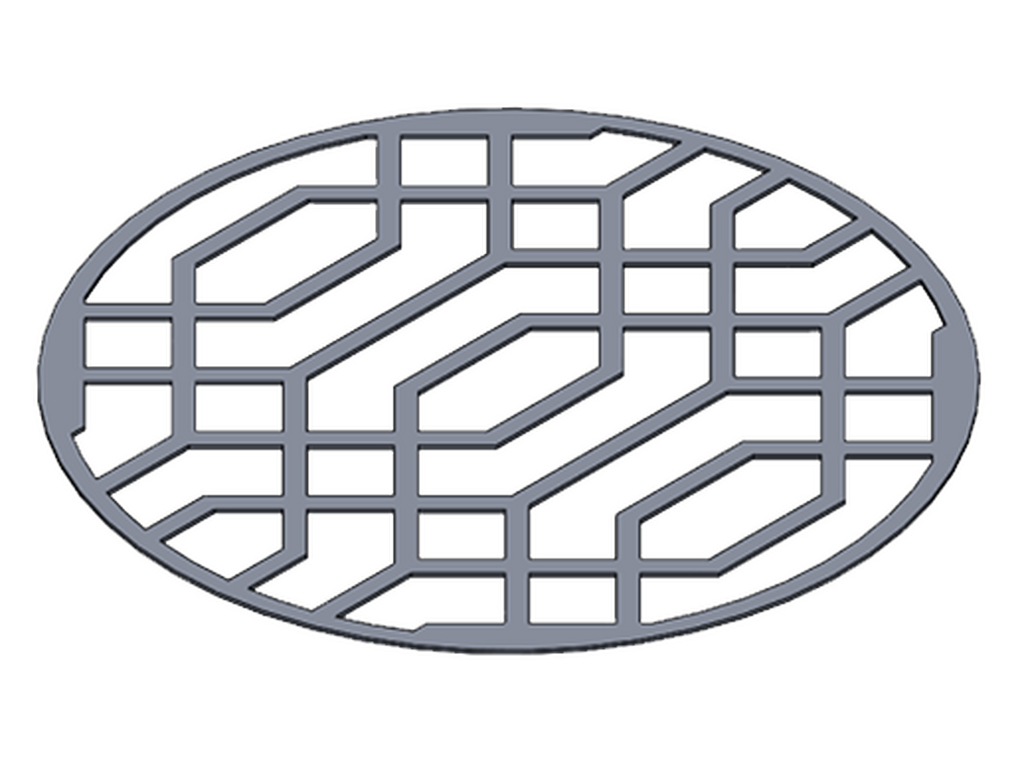 Decorative pattern - Type A for MALMO 400 mm