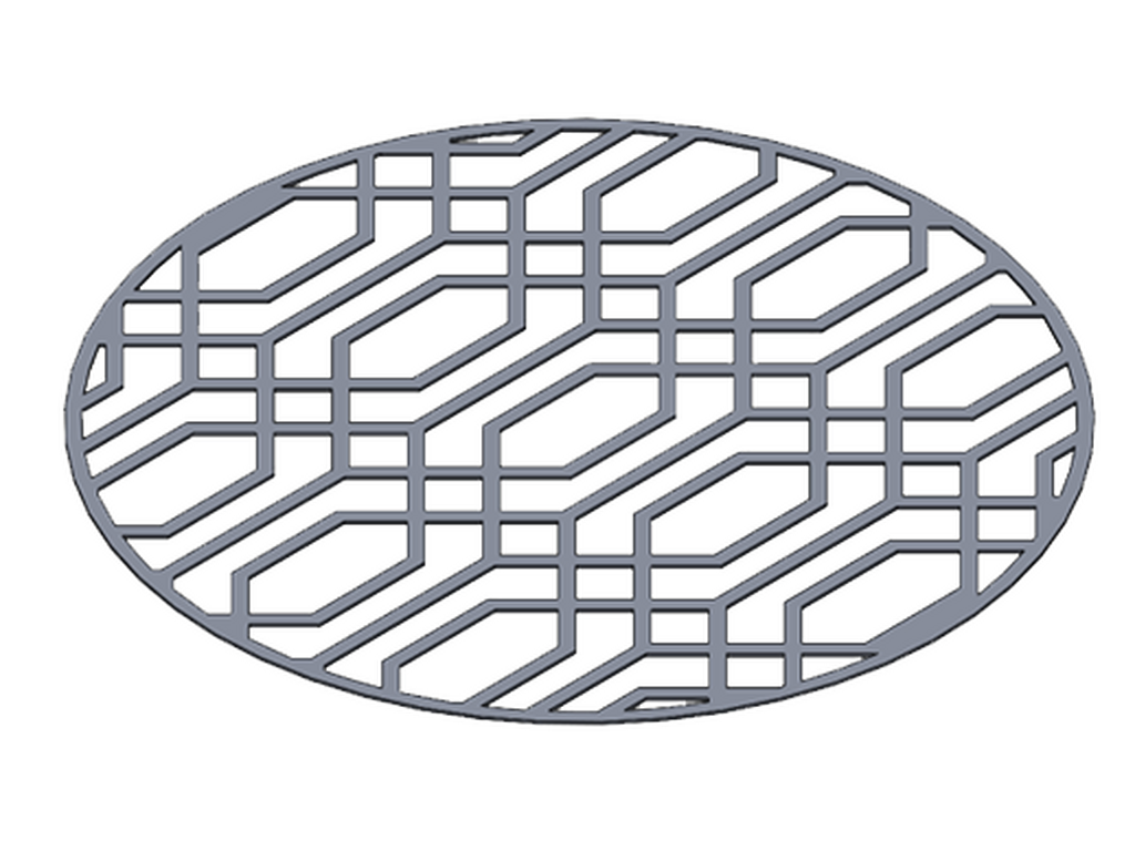 Decorative pattern - Type A for MALMO 600 mm