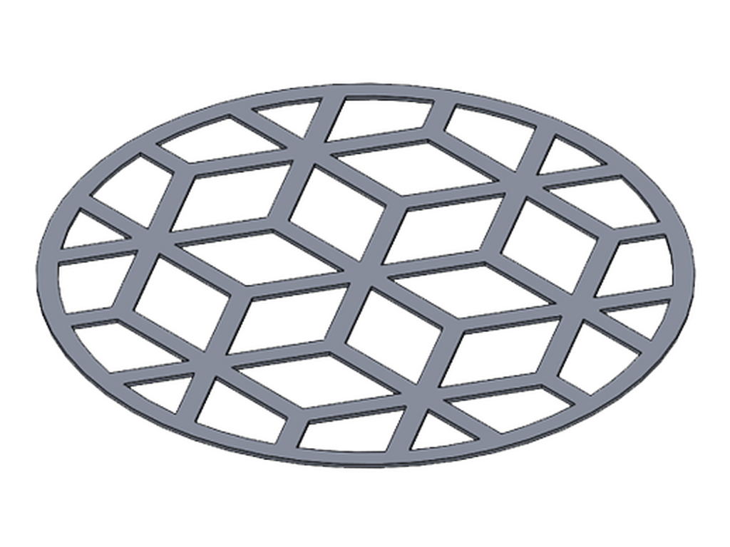 Decorative pattern  - Type B for MALMO 300 mm