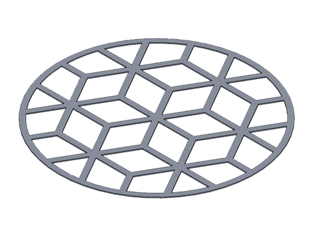 Decorative pattern - Type B for MALMO 400 mm