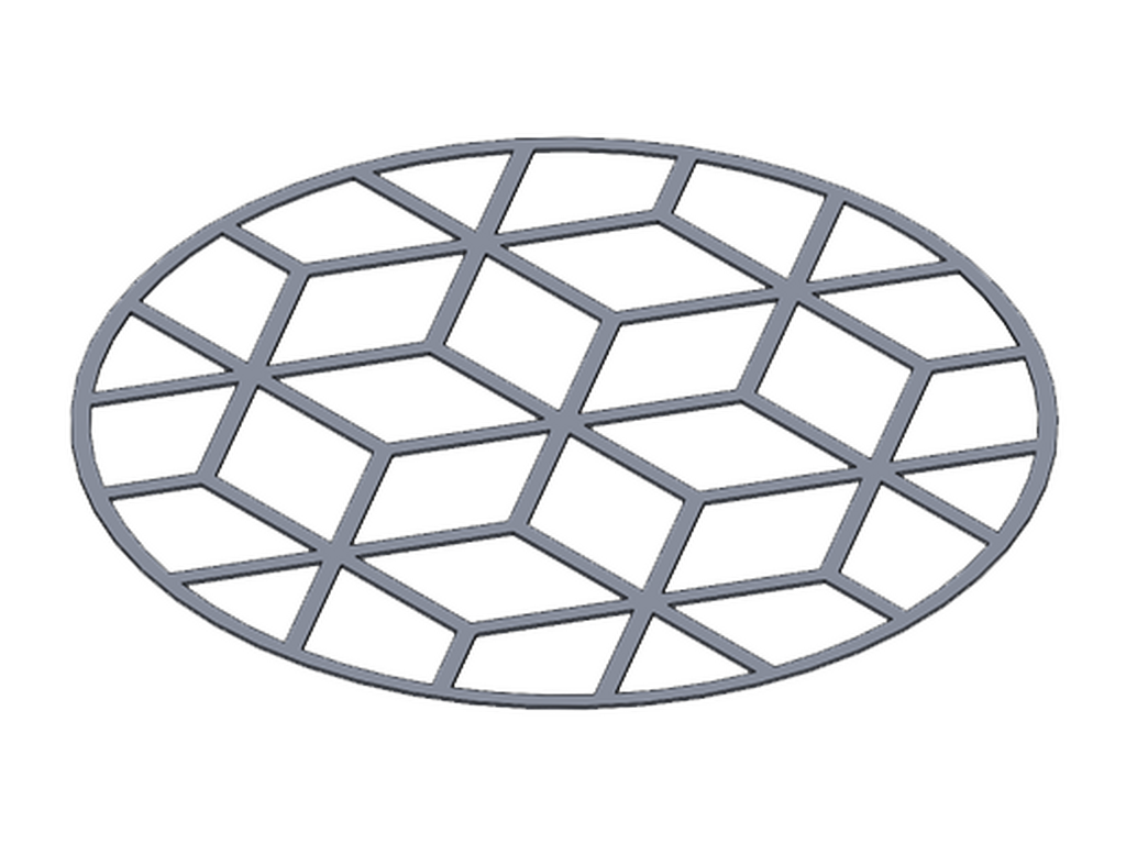 Decorative pattern - Type B for MALMO 500 mm