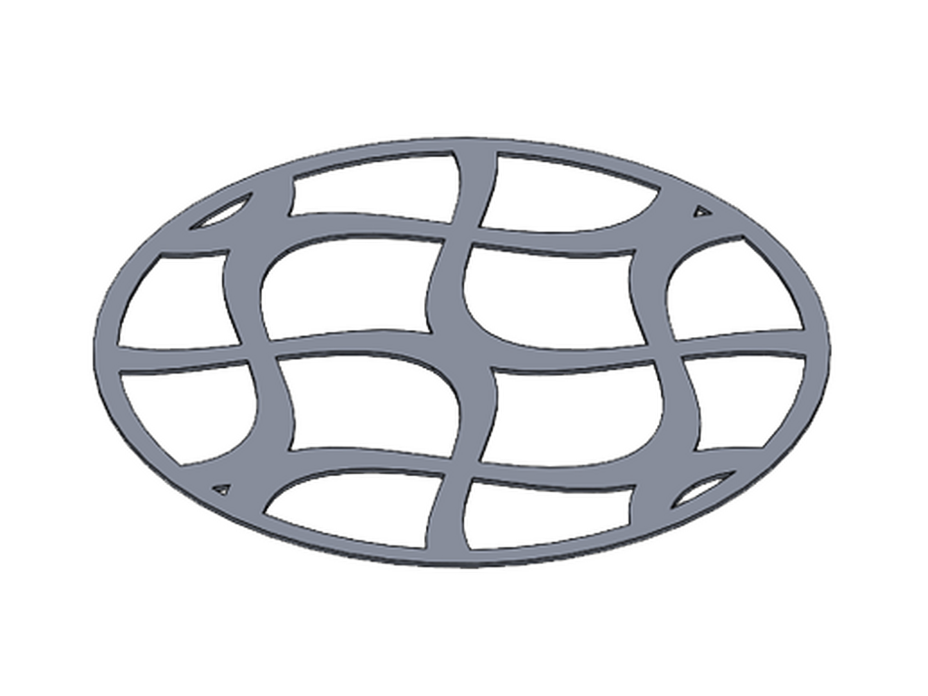 Decorative pattern - Type C for MALMO 300 mm