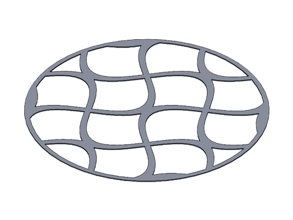 Decorative pattern - Type C for MALMO 500 mm
