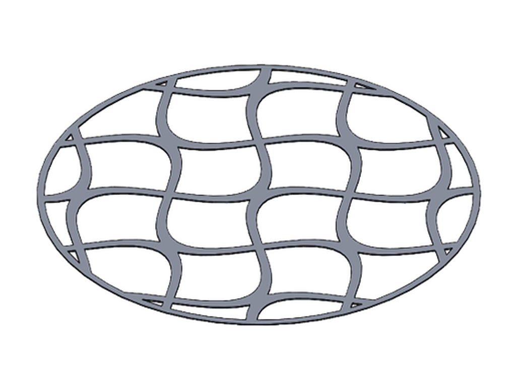 Decorative pattern - Type C for MALMO 600 mm