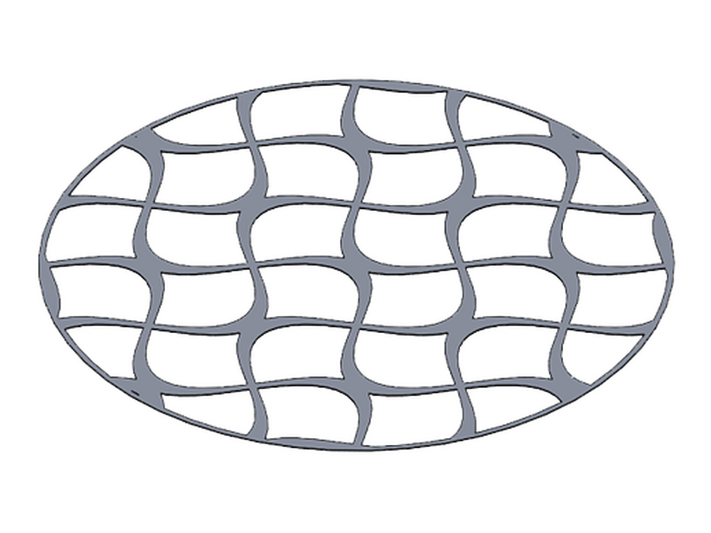 Decorative pattern - Type C for MALMO 1000 mm