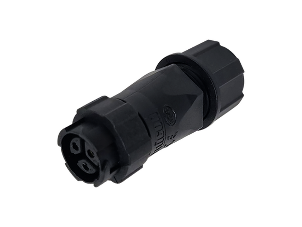 Connector IP67 Female 3 Pin Power