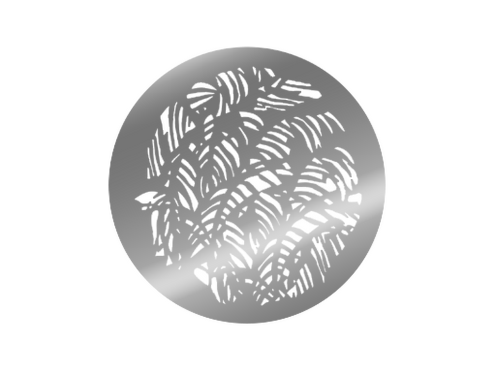 Tropical leaves - Metal gobo - E Size
