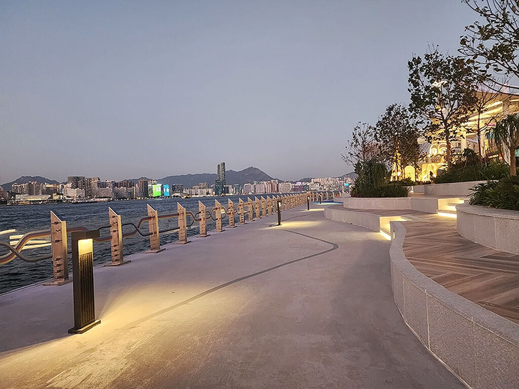 Harbour Station at Wan Chai Promenade