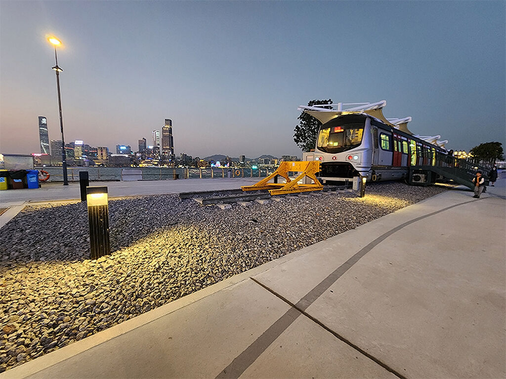 Harbour Station at Wan Chai Promenade