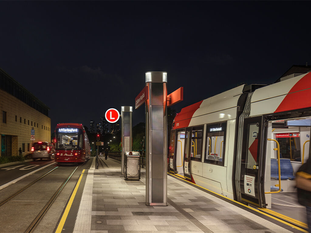 Parramatta Light Rail Stations
