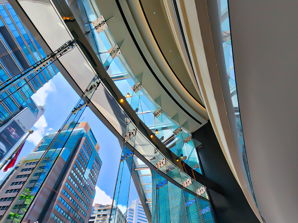 Atrium Lighting at Lee Garden One, Causeway Bay