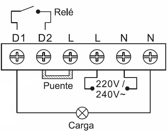 INTERRUPTOR CREPUSCULAR – IC FCL 209 - Esquema de instalación - Dinuy