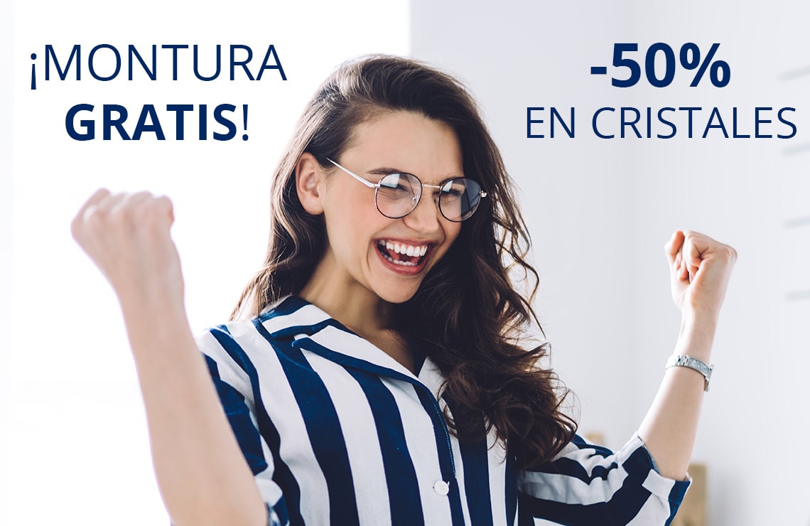 SUPER CHOLLO montura gratis + 50% de descuento en cristales
