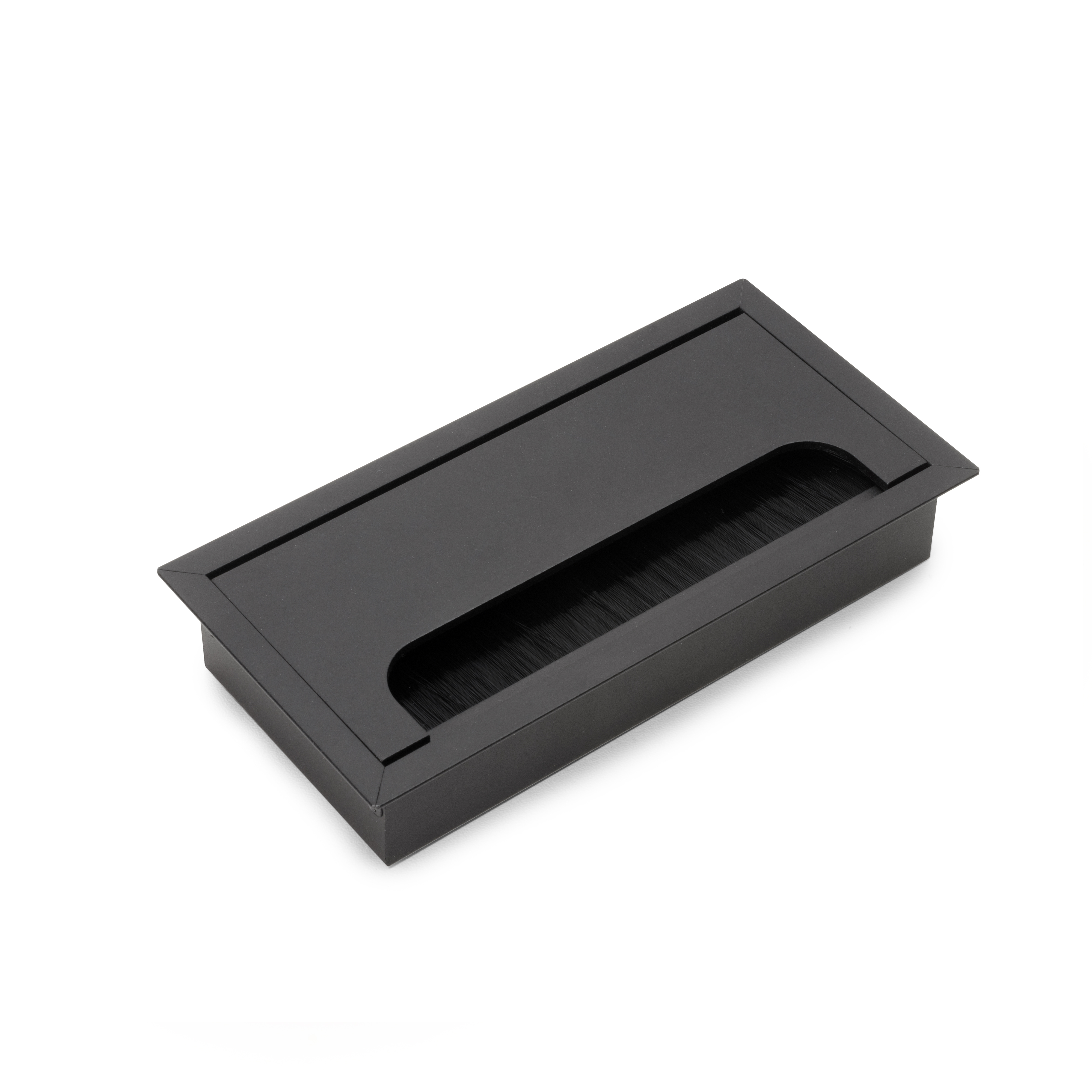 Passacavi da tavolo Quadrum, rettangolare (159x80mm, 269x80mm)