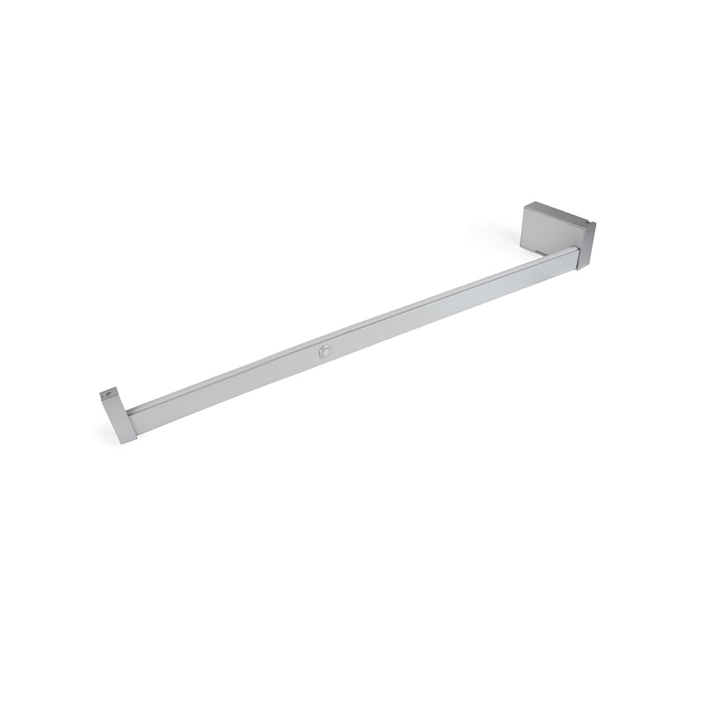 Varão de roupeiro Castor com luz LED, bateria removível e sensor de movimento, 558, Anodizado mate-4