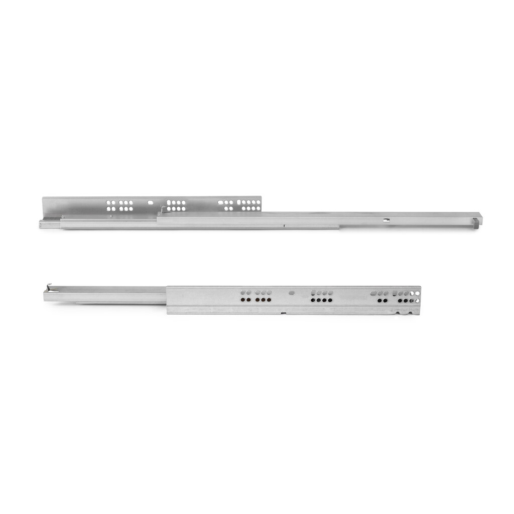 Satz Unterflurführungen Silver, Vollauszug, mit Schließautomatik (240-540), Tiefe 590mm, Stahl, Verzinkt-4