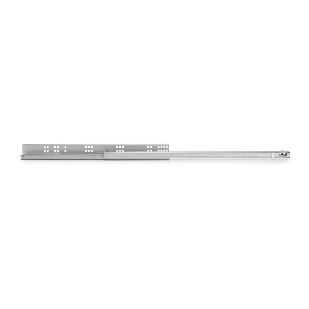 drawer slides Silver, partial-extension, with soft closing, depth 690mm, Right Hand, Steel, Zinc plated-3