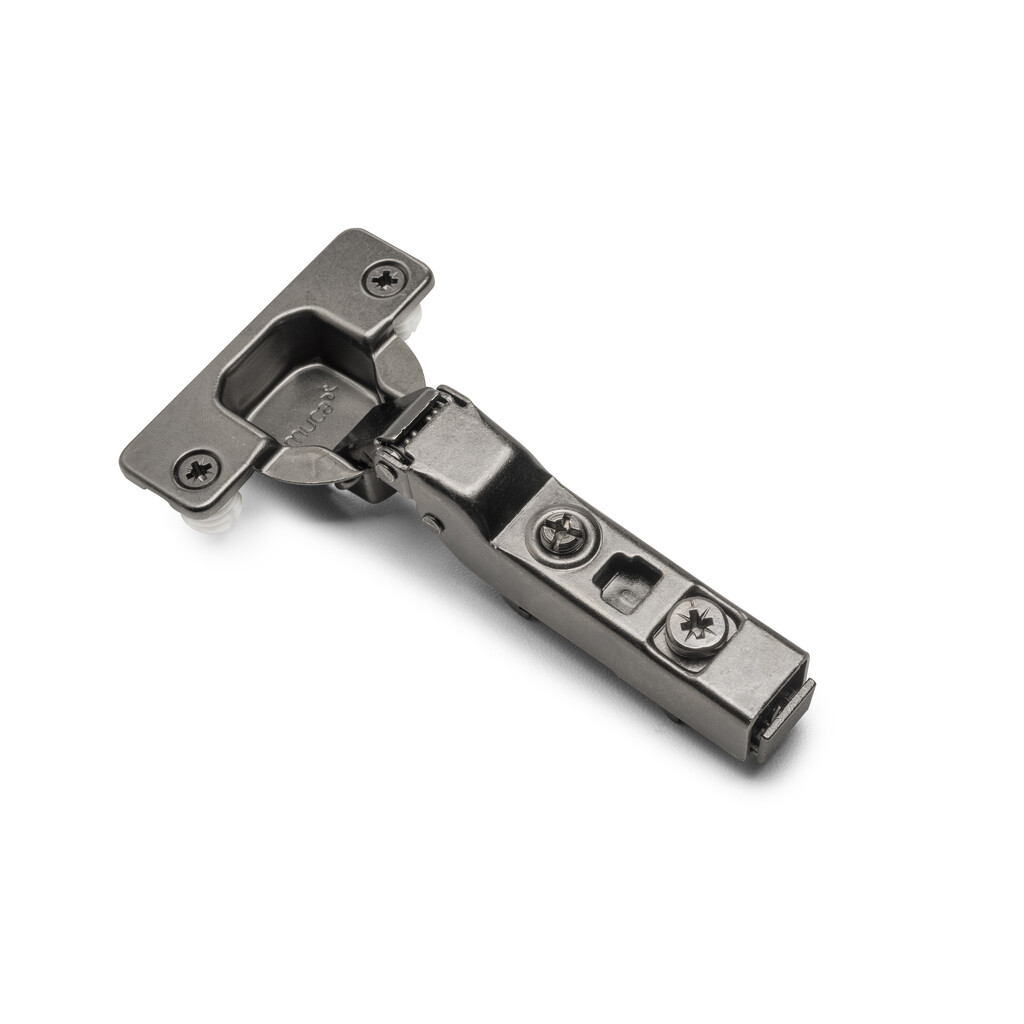 Topfscharnier X91N Mittelanschlag, zum Einpressen, Durchmesser 10x10mm, Stahl, Titan-Ausführung-Primary