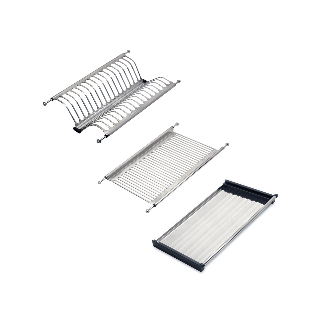 Abtropfgestell aus rostfreiem Stahl Drynox, Modul 500mm, Edelstahl-Primary