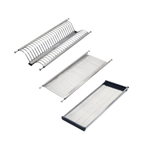 Stainless steel plate rack Drynox,  module 700mm, Stainless steel product photo
