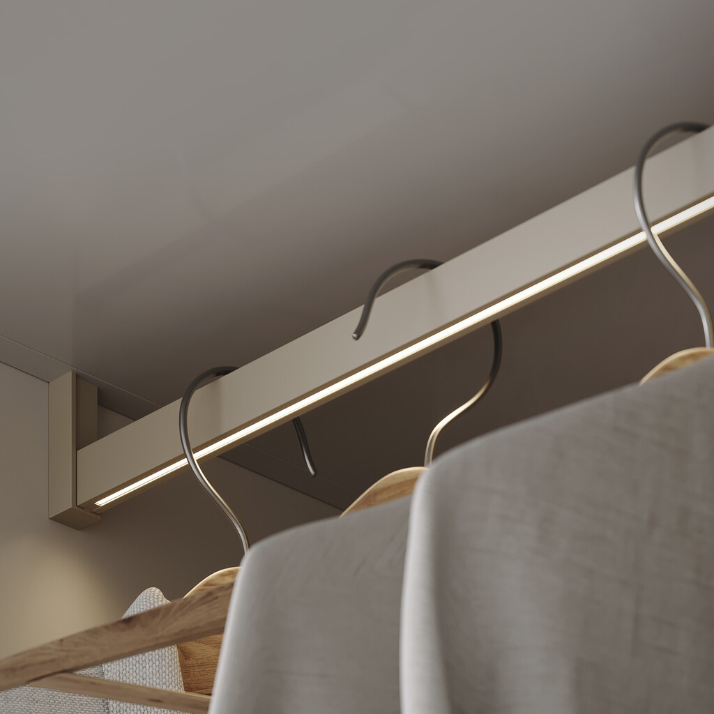 LED-strip 4,5x8 Neonlynx V 7,2W/m IP65 (24V DC), lengte 1.800mm, Warm wit licht 2.700K, Plastic-5