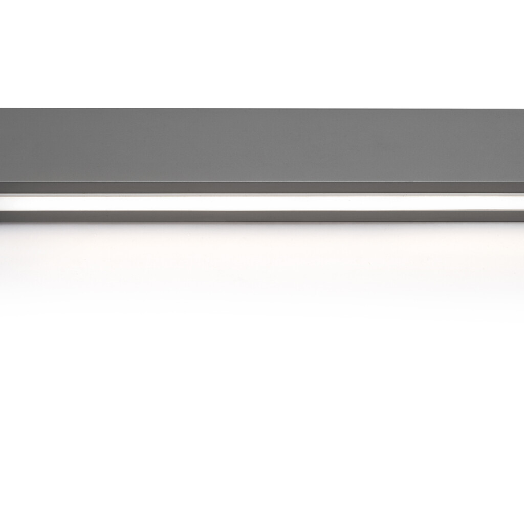 Kit barre pour armoire Luxe, ruban LED 4,5x8 Neonlynx V, détecteur de mouvement RF Smart et convertisseur Smart (24V DC), longueur 900mm, Lumière blanche chaude 2.700K, Aluminium et Plastique, Titane-14