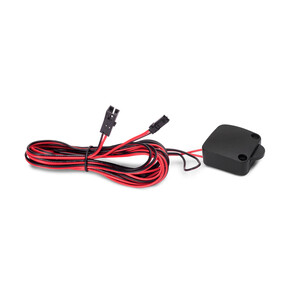 Switch to be operated when opening or closing a cabinet door, MINILED, 12V DC, 24V DC, 1.5m, Plastic, Black product photo