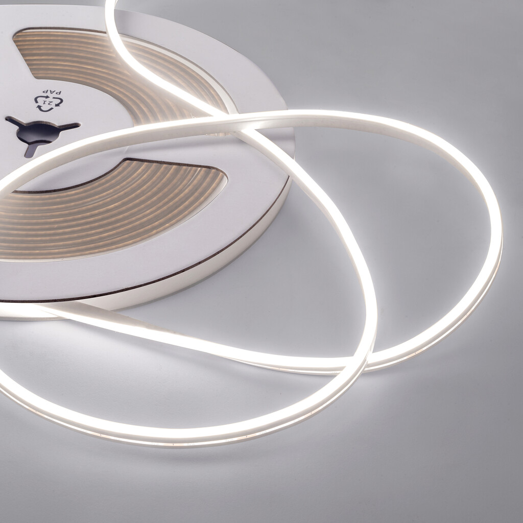 Fita LED 3x5 Neonlynx V, 4,8W/m IP65 (24V DC), comprimento 5.000mm, Luz branca diurna 4.000K, Plástico-8