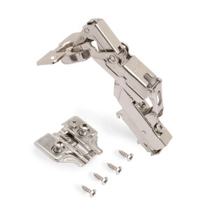 Kit half overlay hinge 165º X91 with soft and plate product photo