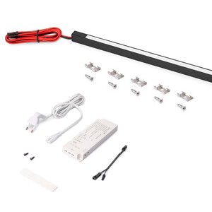 Kit de lumin&aacute;ria LED de superf&iacute;cie Pyxis para cozinha, com sensor switch de proximidade e conversor Smart (24V DC) fotografia do produto