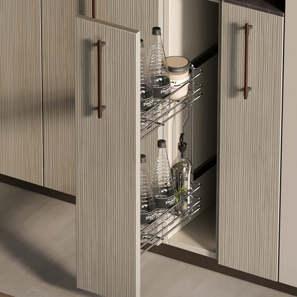 SupraMax extractable bottle rack | Emuca