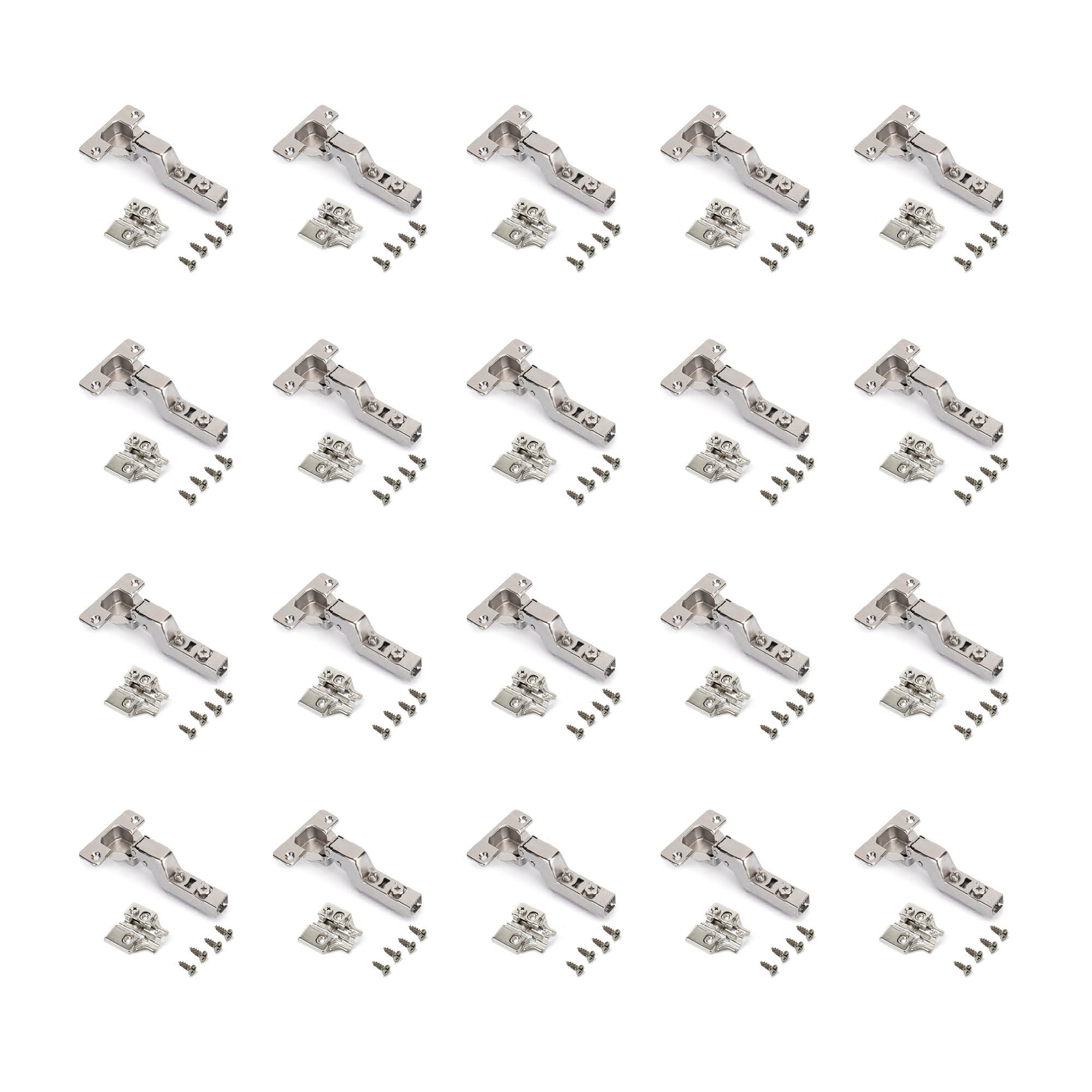 Image of Kit cerniera collo alto X92 con chiusura ammortizzata e basetta