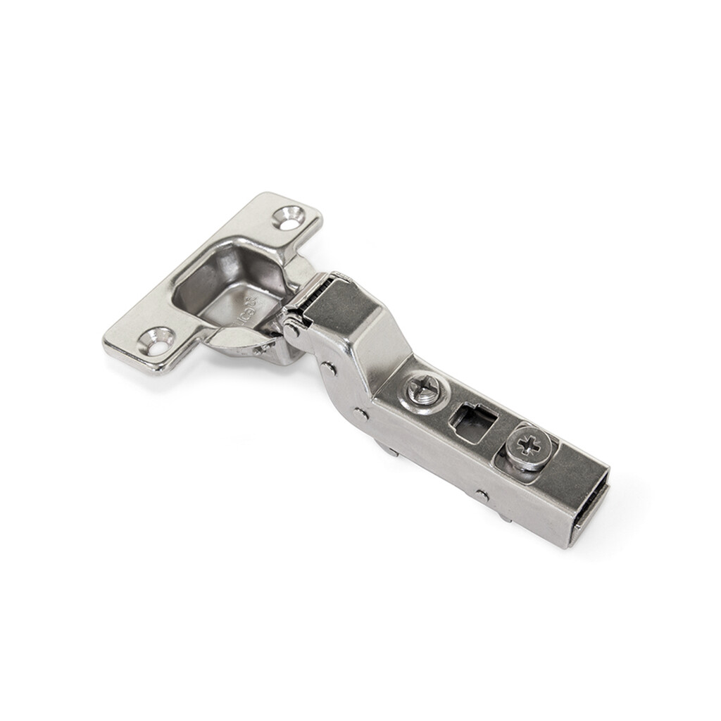 X91N Inset hinge, Knock-in, Diameter 10x10mm, Steel, Nickel plated-Primary