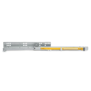 Brave runners for drawers partial-extension with soft closing, RIGHT, depth 350mm, Steel, Zinc plated product photo