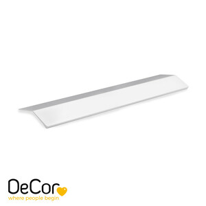 Adhesive furniture handle Chiva, L158mm, Aluminium, Matt anodized product photo