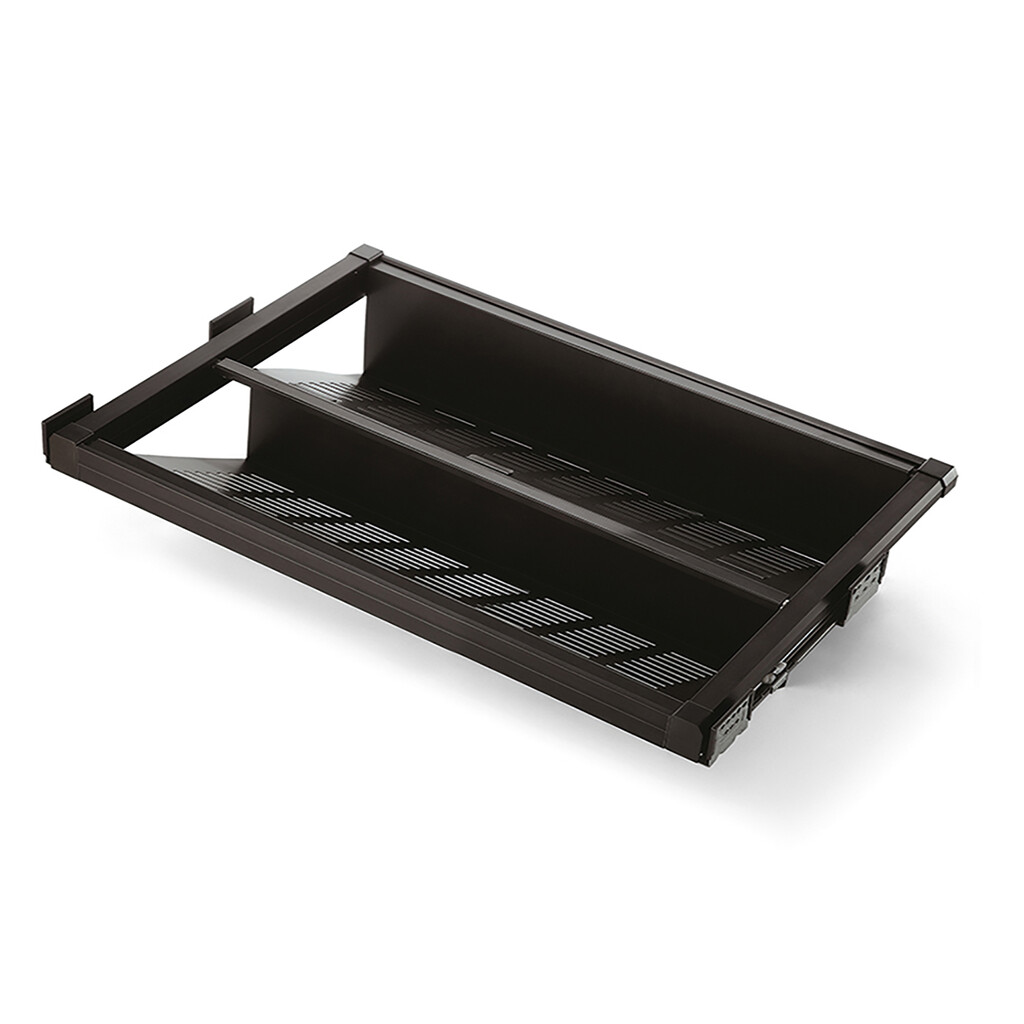 Moka pull out shoe rack drawer, 864 - 894, Moka painted, Steel-Primary