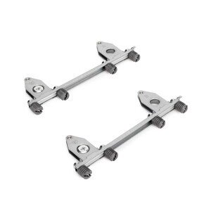 conjunto de ganchos para gaveta Vertex de altura 178mm, Di&acirc;metro de encaixe 10x11mm, A&ccedil;o, Zincado fotografia do produto