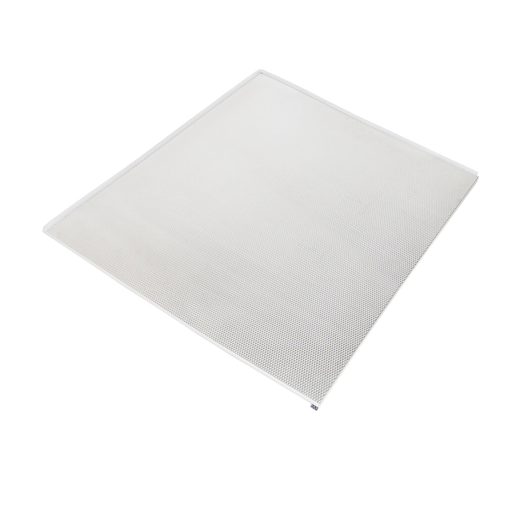 protecteur de Fond de meuble de cuisine, 16mm, module 900mm, 868x580mm, Plastique et Aluminium, Aluminium naturel-Primary