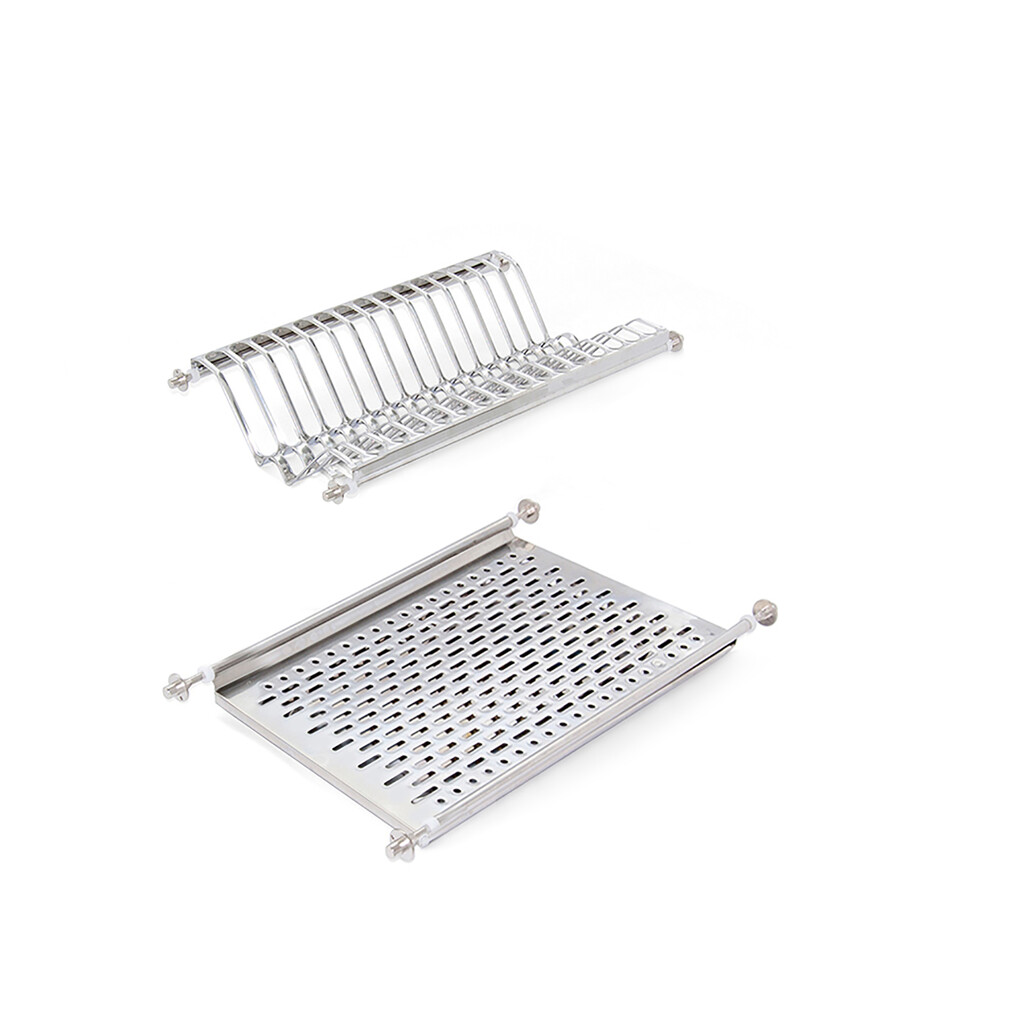 Escorredores de pratos para módulos altos, módulo 450mm, Aço inox-Primary