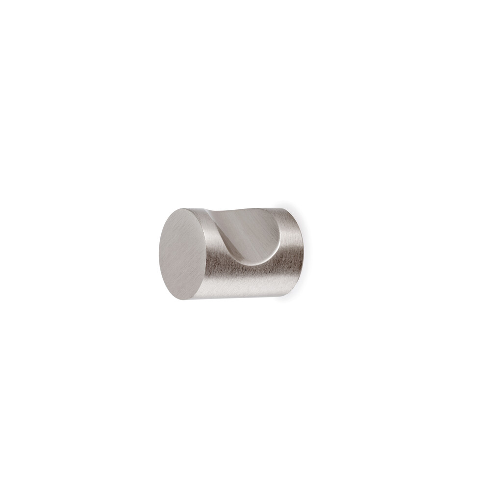 Furniture knob Panama, diameter 20mm, Zamak, Satin finished nickel-3