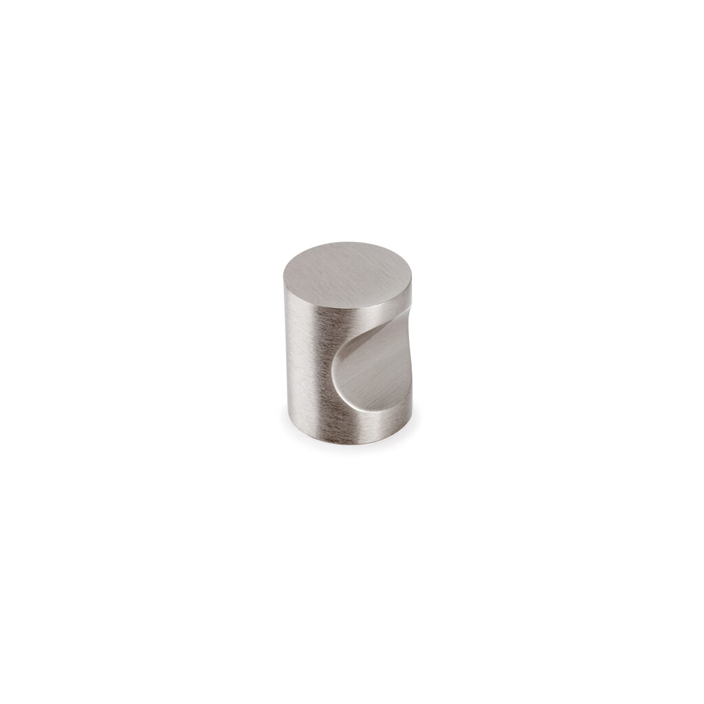 Furniture knob Panama, diameter 20mm, Zamak, Satin finished nickel-4