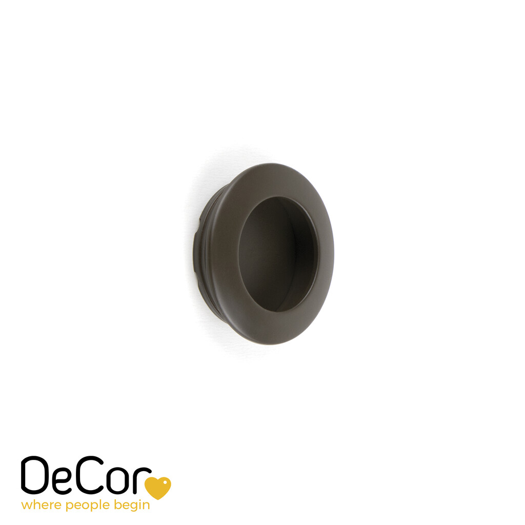 Pomolo per mobili Benetusser, diametro 41mm, Zama, Verniciato moka-Primary