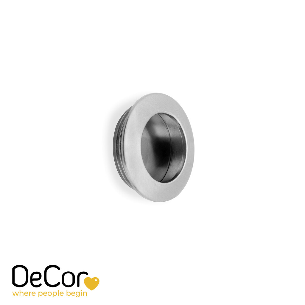 Möbelknopf Benetusser, Durchmesser 41mm, Zamak, Nickel satiniert-Primary