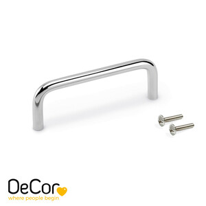 Furniture handle Castellar, L104mm, 96mm interaxis, Steel, Chrome plated product photo